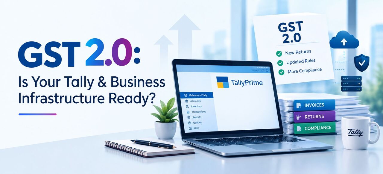 Noida, Computer, GST 2.0 Is Coming: Is Your Tally & Business Infrastructure Ready?