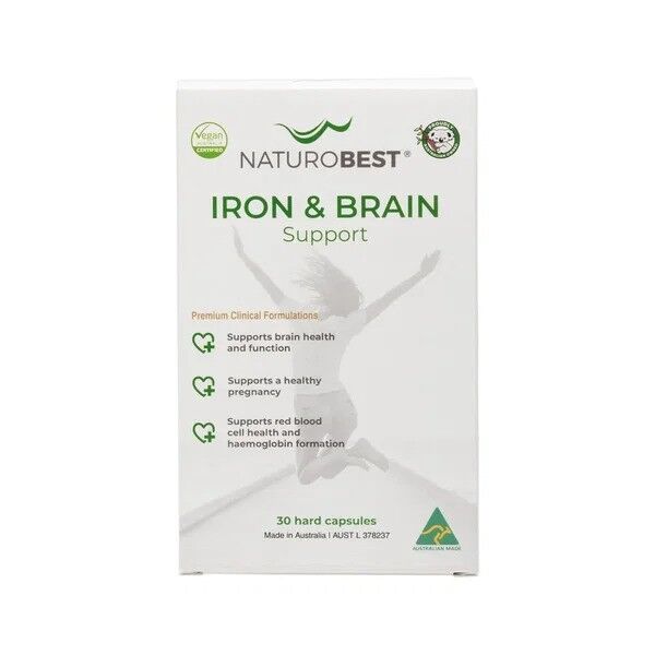 Sydney, Health & Beauty Items, Naturobest Iron And Brain Support &ndash; 30 Capsules