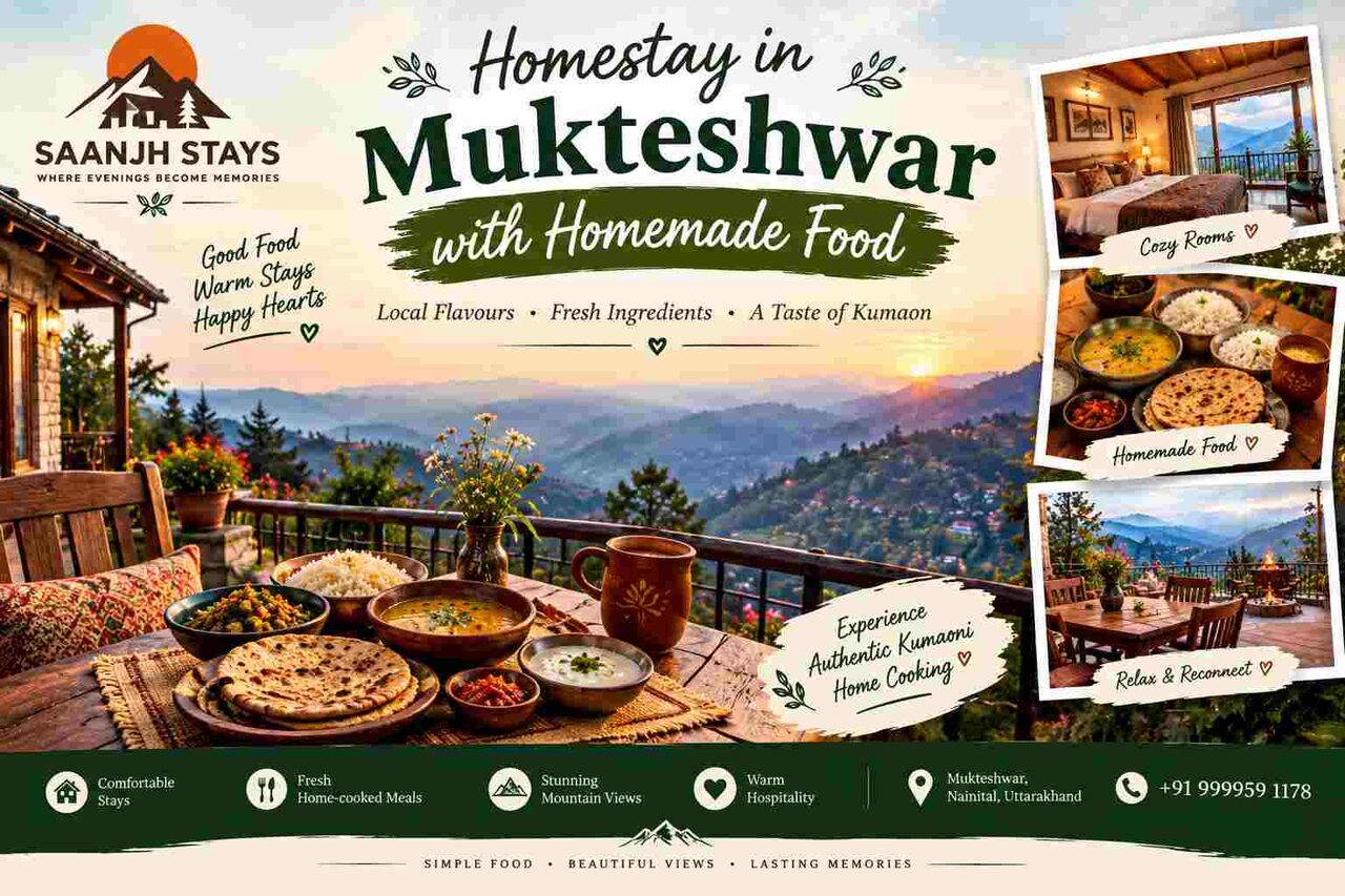 Mumbai, Travel, Homestay In Mukteshwar With Homemade Food