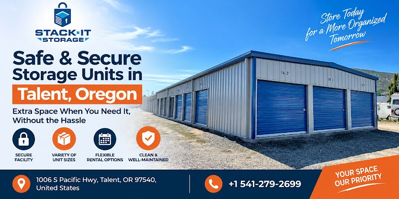 New York, Real Estate, Find Your Riverside Storage Unit In Talent Today