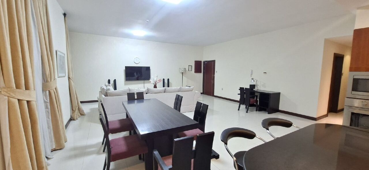 Busaiteen, Apartments, Flats, Houses & Villas, BHD 500/year,  2 BR,  Fully Furnished 2 Bedroom 2 Bathroom With Ewa Flat For Rent In : Busaiteen