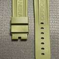 USD 150, Buy Panerai Rubber Strap 24MM In Army Green, Orange, Navy & More | OEM