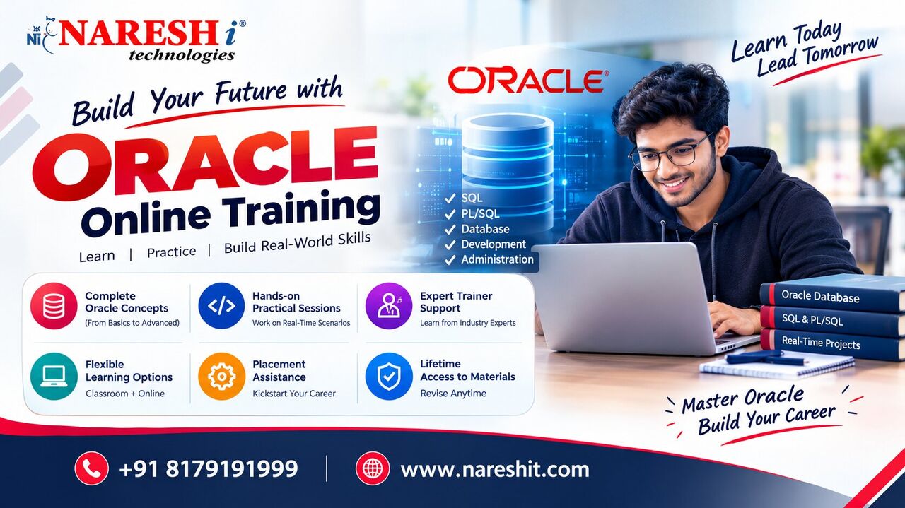 Hyderabad, Education, Oracle Online Training - Master SQL, PL/SQL & Oracle DBA