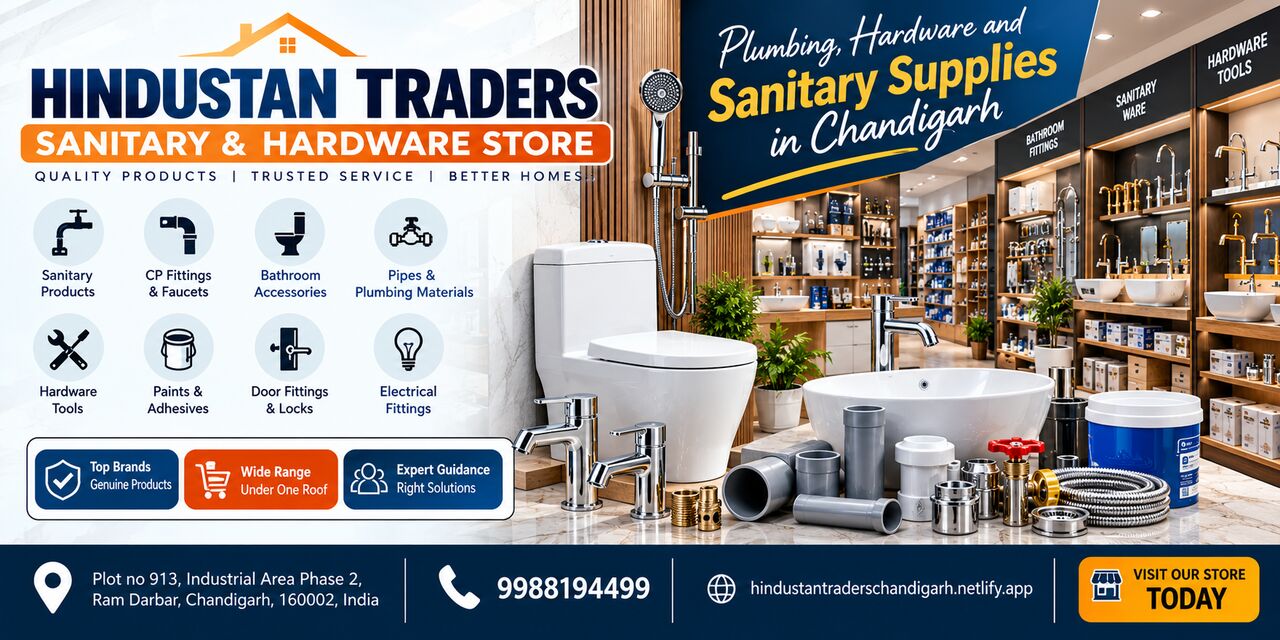 Chandigarh, Wholesale Products, Sanitary Hardware Shop In Chandigarh
