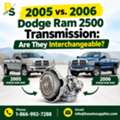 2005 Vs. 2006 Dodge Ram 2500 Transmission: Are They Interchangeable?