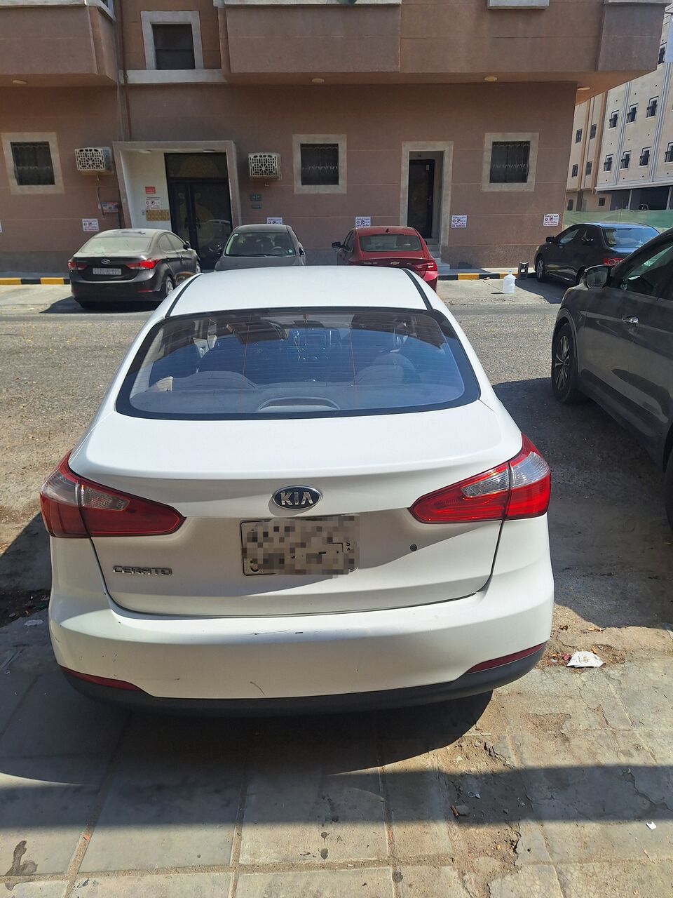 Khobar, Vehicles, Cars & Trucks , SAR 18500,  Kia Cerato,  2015,  Automatic,  310000 KM,  🚗   | 1.6L | WHITE | FOR SALE ✅ Engine – Original ✅ Gearbox – Original ✅ Ch