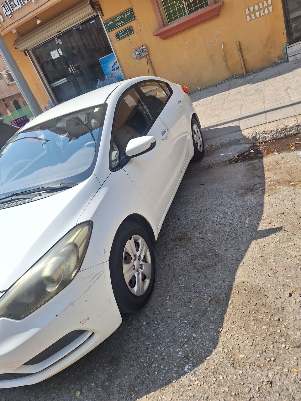 Khobar, Vehicles, Cars & Trucks , SAR 18500,  Kia Cerato,  2015,  Automatic,  310000 KM,  🚗   | 1.6L | WHITE | FOR SALE ✅ Engine – Original ✅ Gearbox – Original ✅ Ch