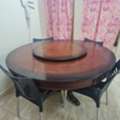 SAR 1500,  Samsung Fridge And Wodden Round Dining Table For Sale