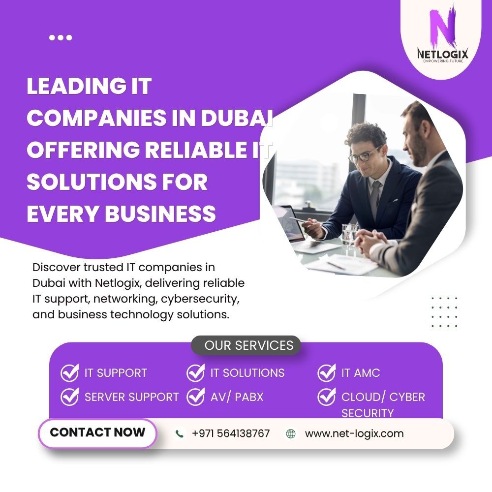 Dubai, Computer, Leading IT Companies In Dubai Offering Reliable IT Solutions For Every Business