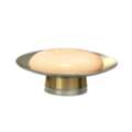 USD 12,  Soap Dish For Bathroom Counter, Shower & Kitchen | Pewter/Gold