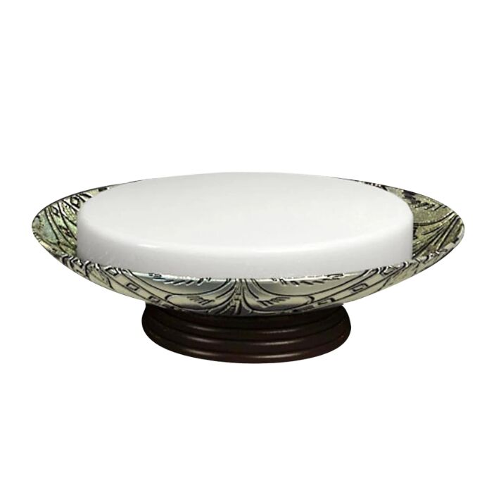 New York, Household Items, USD 12,  Soap Dish For Bathroom Counter, Shower & Kitchen | Silver Resin/Orb