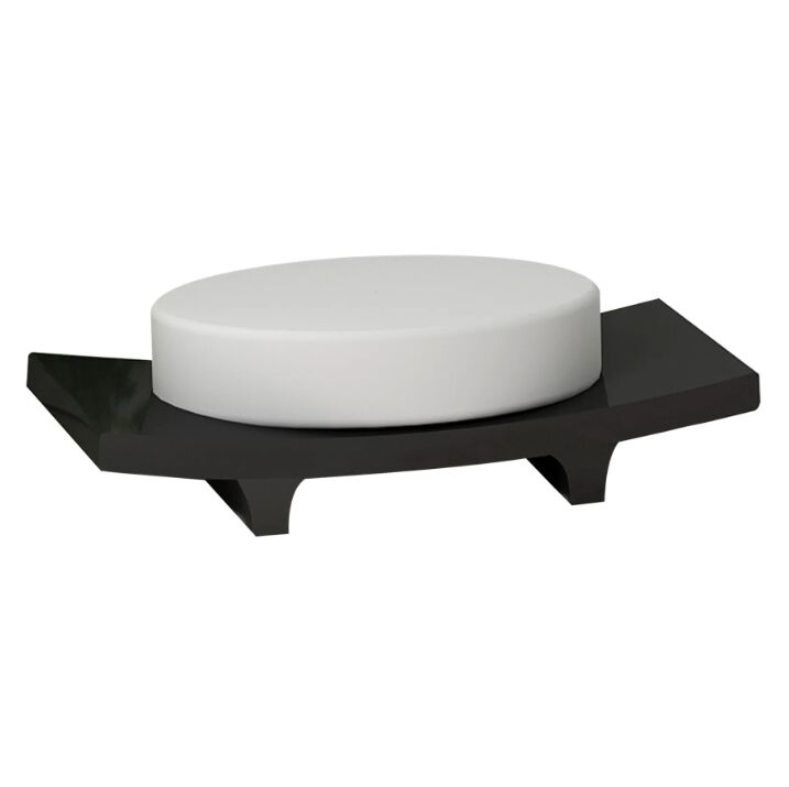 New York, Household Items, USD 12,  Soap Dish For Bathroom Counter, Shower & Kitchen | Black Resin Finish