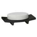 USD 12,  Soap Dish For Bathroom Counter, Shower & Kitchen | Black Resin Finish