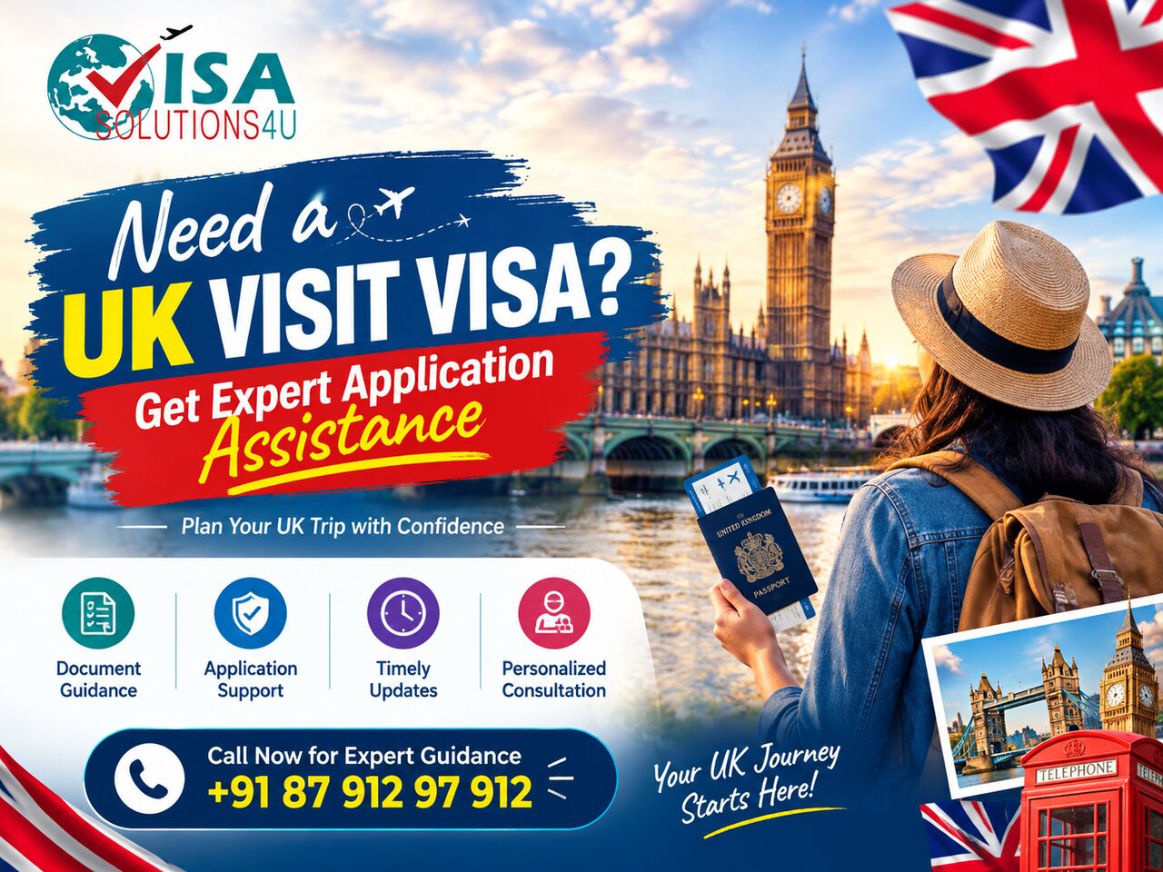Mumbai, Immigration, Planning A UK Trip? Get Expert UK Visit Visa Assistance | Visa Solutions 4u