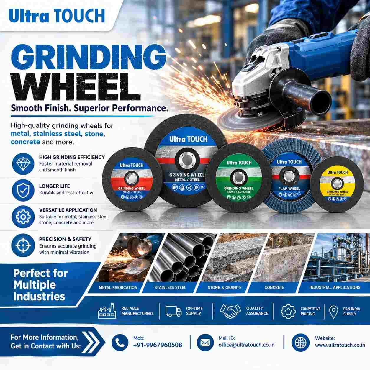 Mumbai, Wholesale Products, Trusted Grinding Wheel Suppliers In India For Industrial Applications