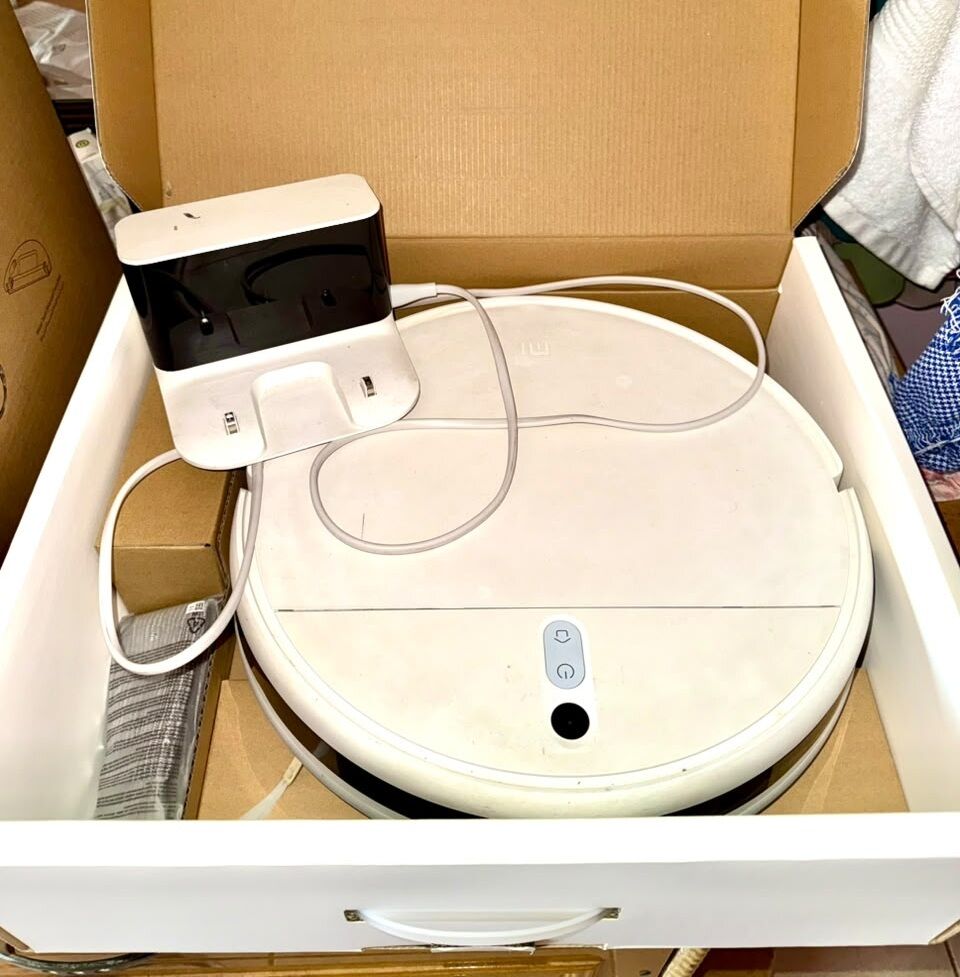 Al Malaz, Appliances, SAR 299,  Xiaomi Mi Robot Vacuum-Mop 2 Lite (Used)