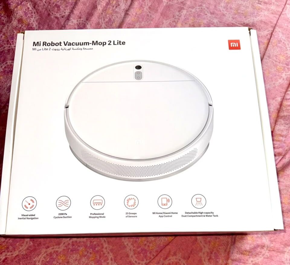 Al Malaz, Appliances, SAR 299,  Xiaomi Mi Robot Vacuum-Mop 2 Lite (Used)