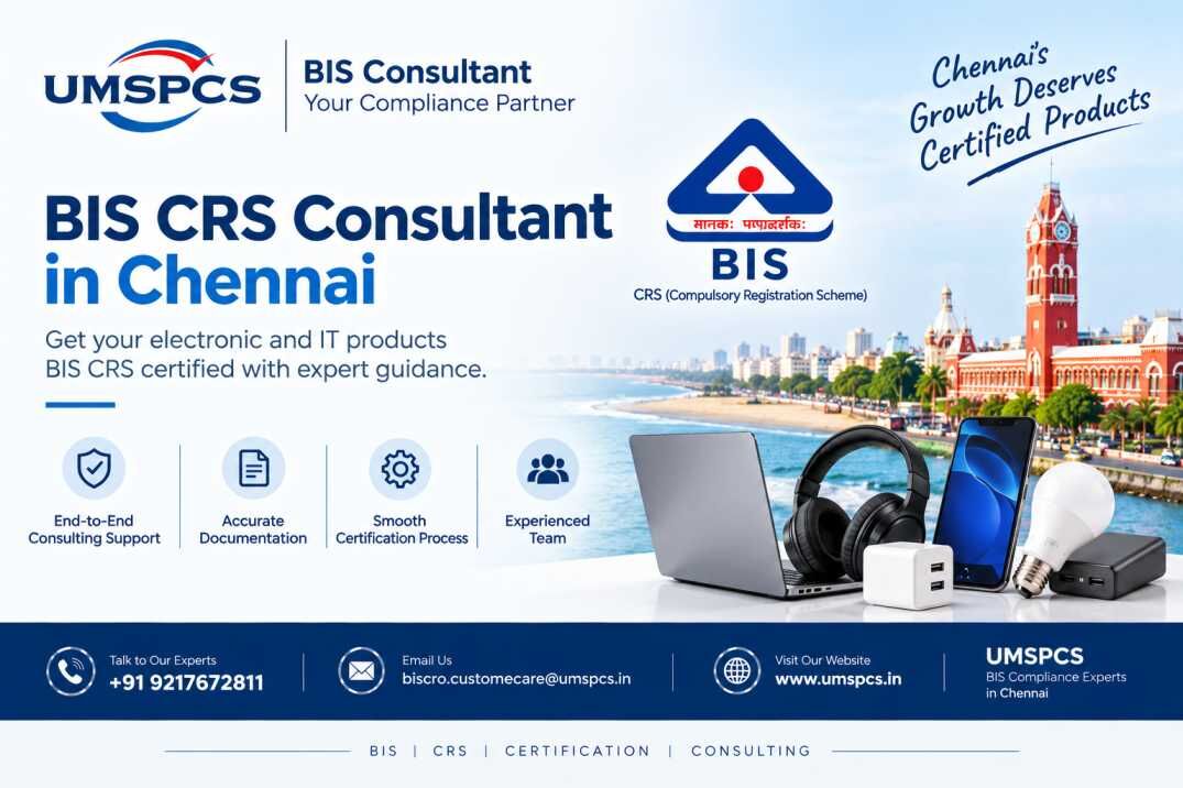 Chennai, Legal, Who Can Help You Obtain BIS CRS Certification In Chennai?