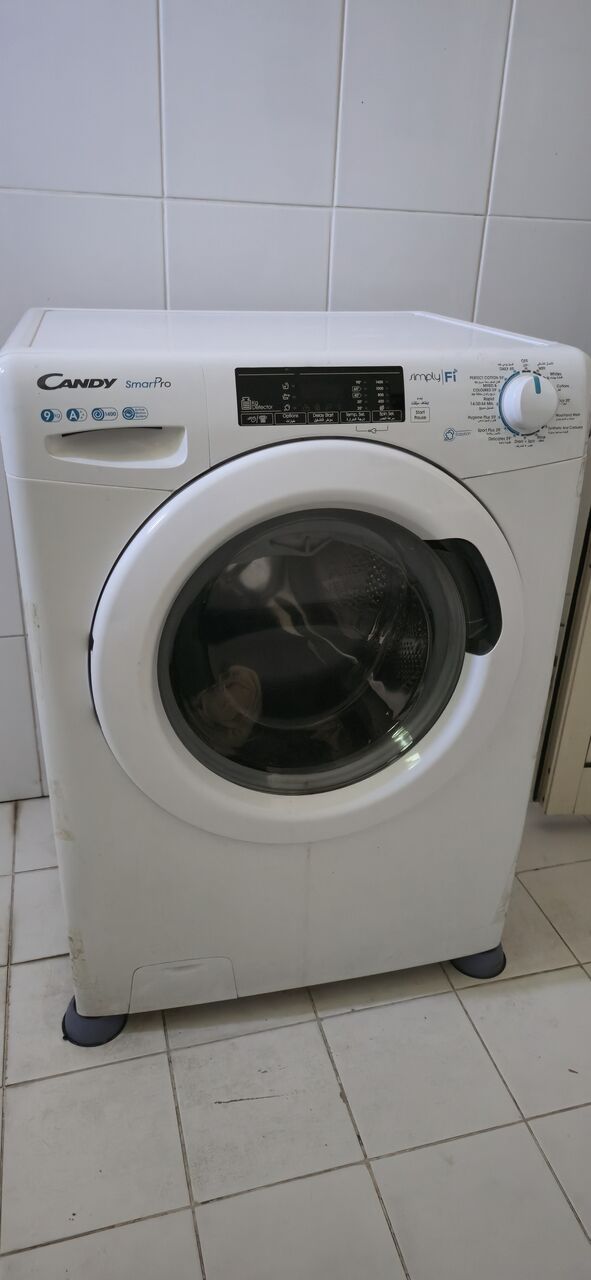 Manama, Appliances, BHD 170,  CANDY 9KG Front-Load Washing Machine & SAMSUNG Fridge For Sale