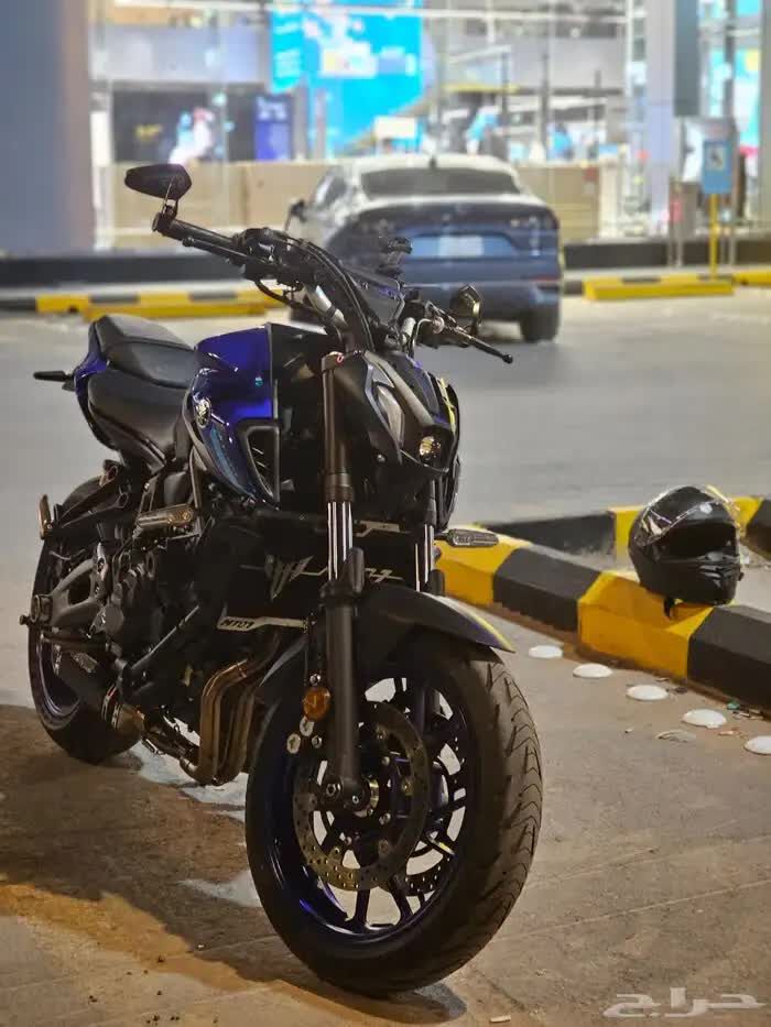 Riyadh, Vehicles, Cars & Trucks , SAR 27000,  Yamaha MT-07,  2023,  Manual,  13800 KM,   // ياماها ام تي 07