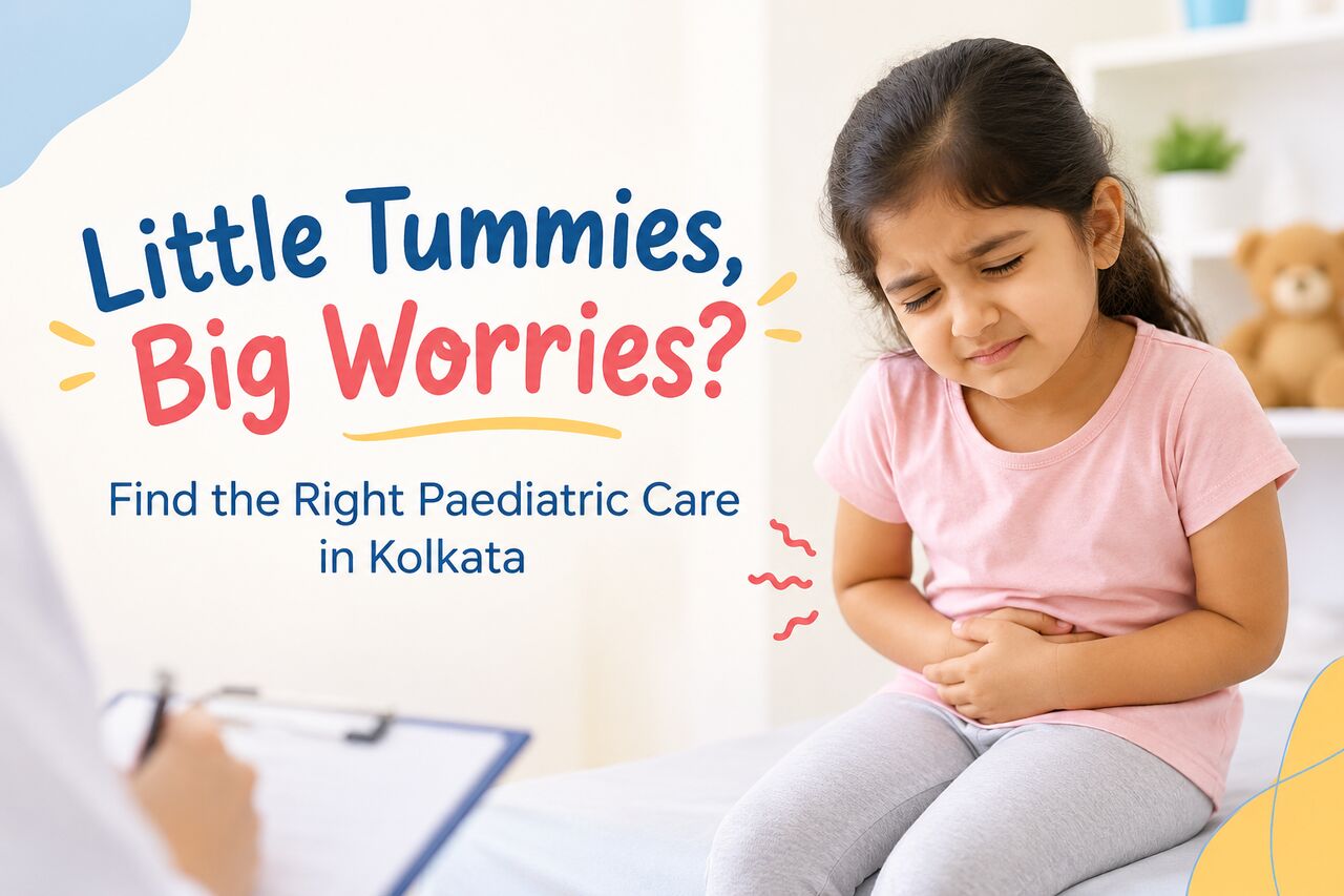 Kolkata, Medical, Little Tummies, Big Concerns? Finding The Right Care For Your Child