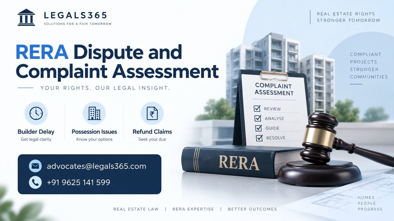 Ghaziabad, Legal, Why Is RERA Dispute And Complaint Assessment Important Before Filing?