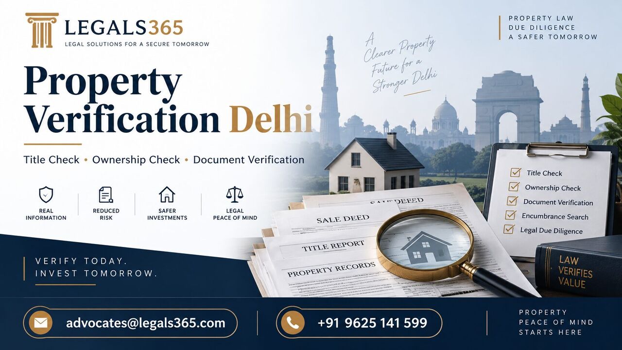 Ghaziabad, Legal, Why Choose Property Verification Delhi Before Buying Any Property?