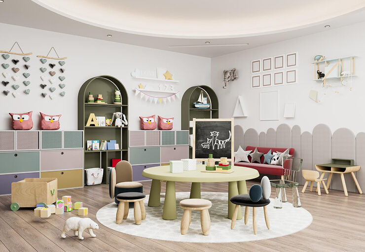 Gurugram, Interior Design, Chalk Studio Interior Design
