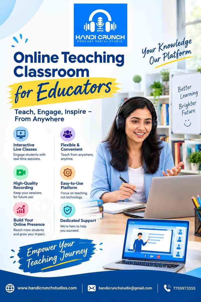 Mumbai, Artists, HandiCrunch Studio &ndash; Digital Teaching Classroom For Educators