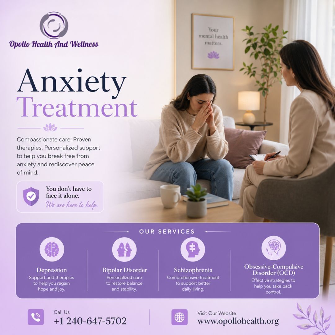 New York, Health, Anxiety Treatment Services In Bowie, Maryland