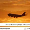 How Do I Book Group Flights On Royal Jordanian?
