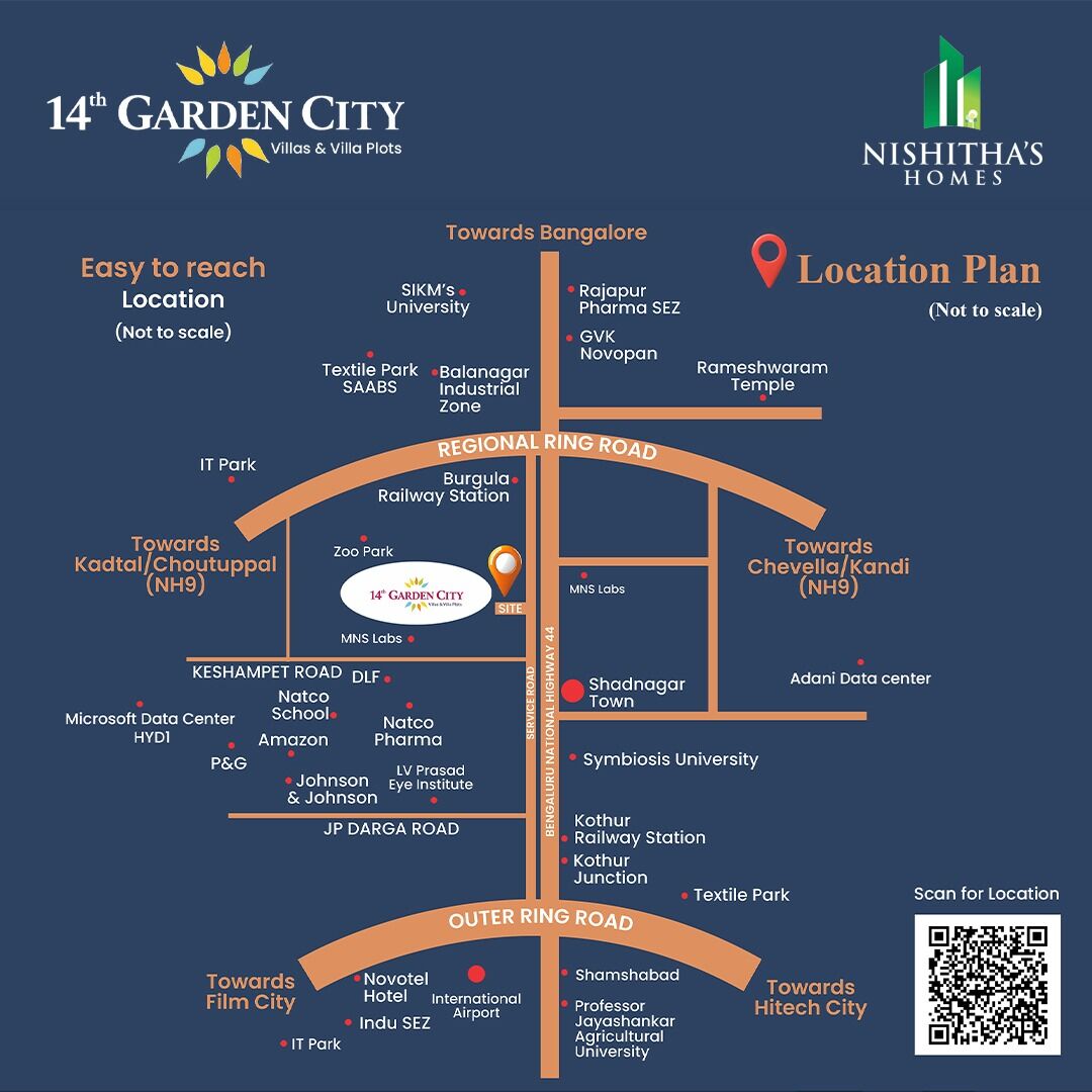 Hyderabad, Real Estate For Sale, INR 4125000,  Studio,  1485 Sq. Feet,  Residential Plot For Sale In Shadnagar