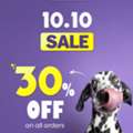 USD 12,  10-10 Sale Alert! Save 30% On All Your Pet Care Favorites!
