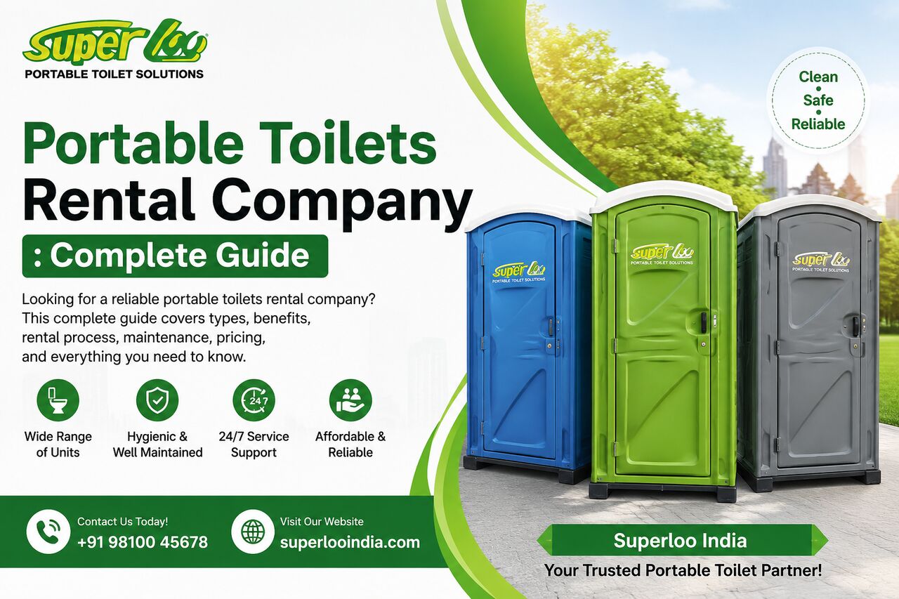 New Delhi, Equipment Rental, Temporary Toilet Solutions India