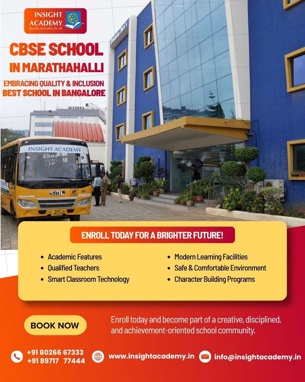Bangalore, Local News, CBSE School In Marathahalli | Insight Academy
