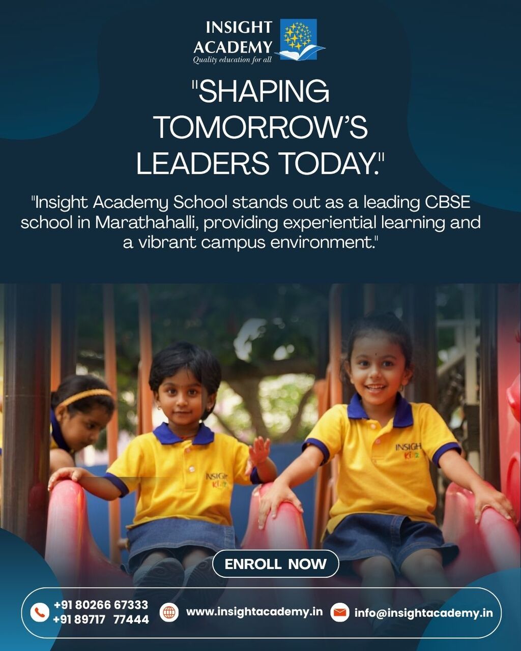 Bangalore, Local News, CBSE School In Marathahalli | Insight Academy