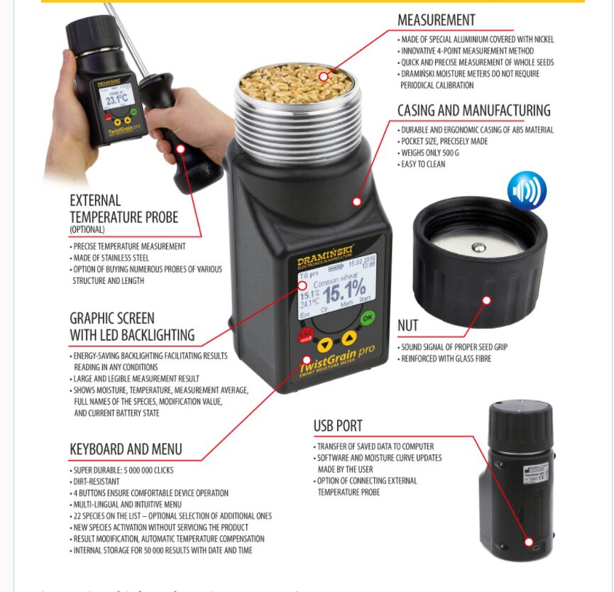 Kampala, Electronics, UGX 1500000,  Farm Grain Moisture Tester