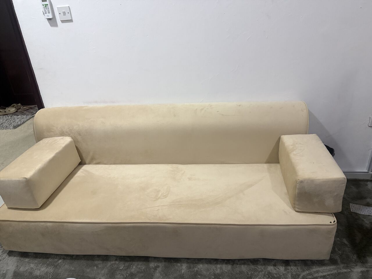 Doha, Furniture, QAR 250,  Sofa Three Seater For Sale