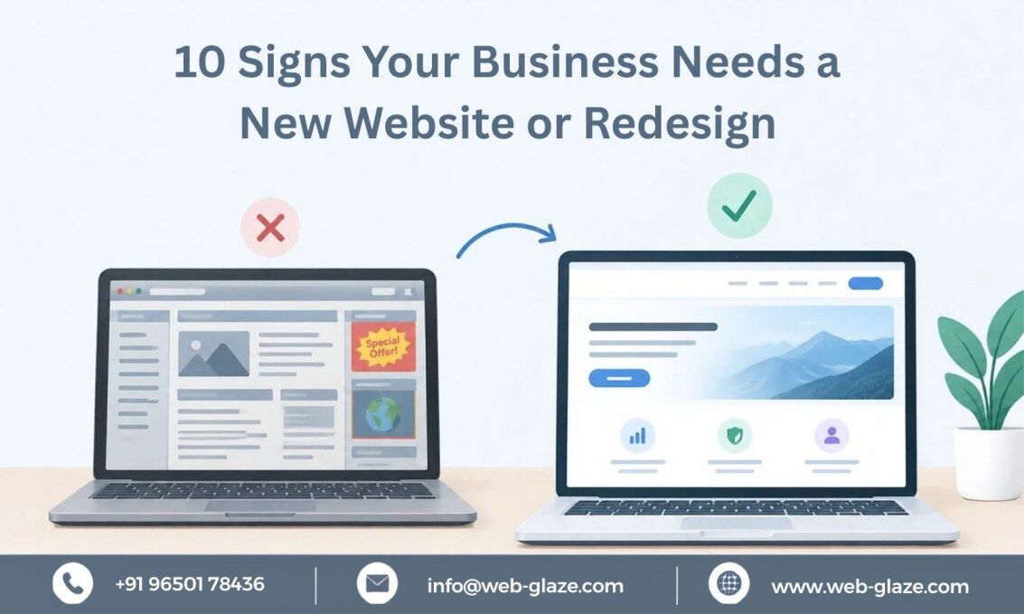 New Delhi, Marketing, 10 Signs Your Business Needs A Website Redesign