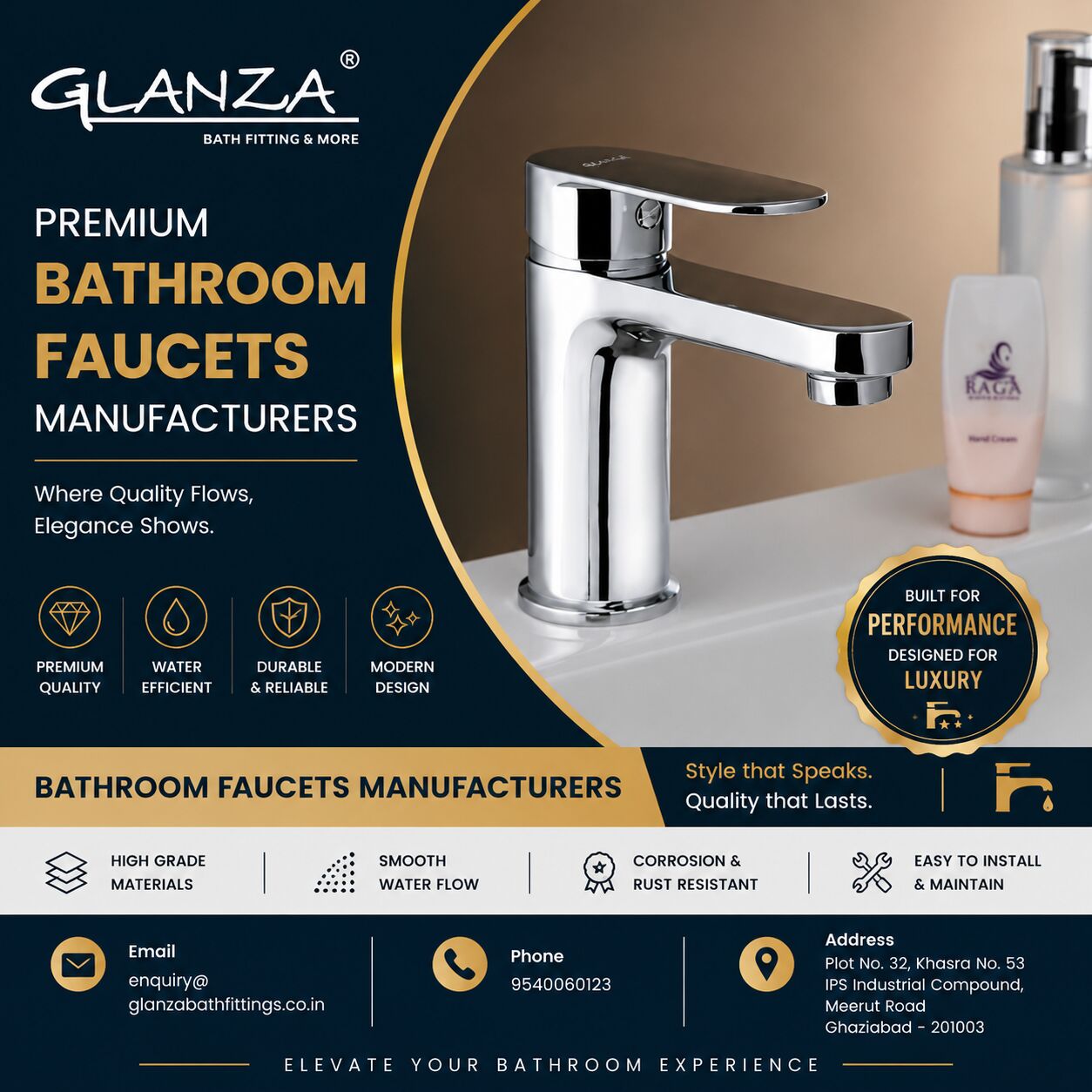 Ghaziabad, Electrical & Plumbing, Faucets Manufacturers