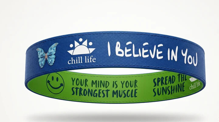 New York, Business, I Believe In You Bracelet For Daily Inspiration