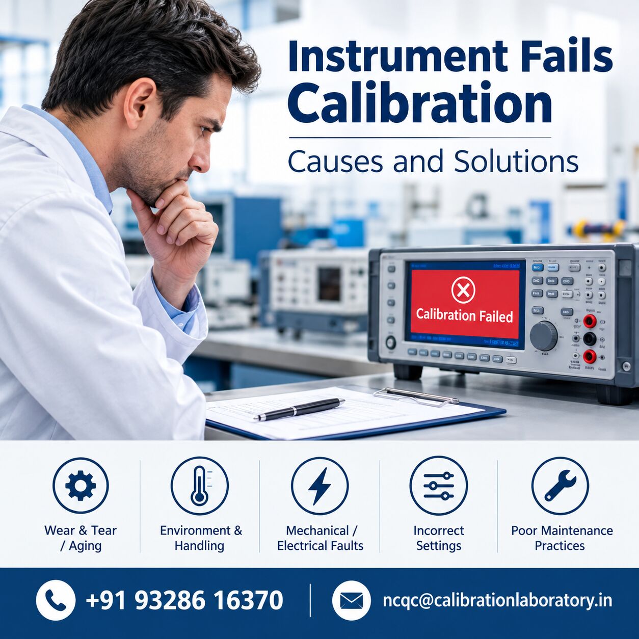 Ahmedabad, Business, Instrument Fails Calibration - Causes And Solutions