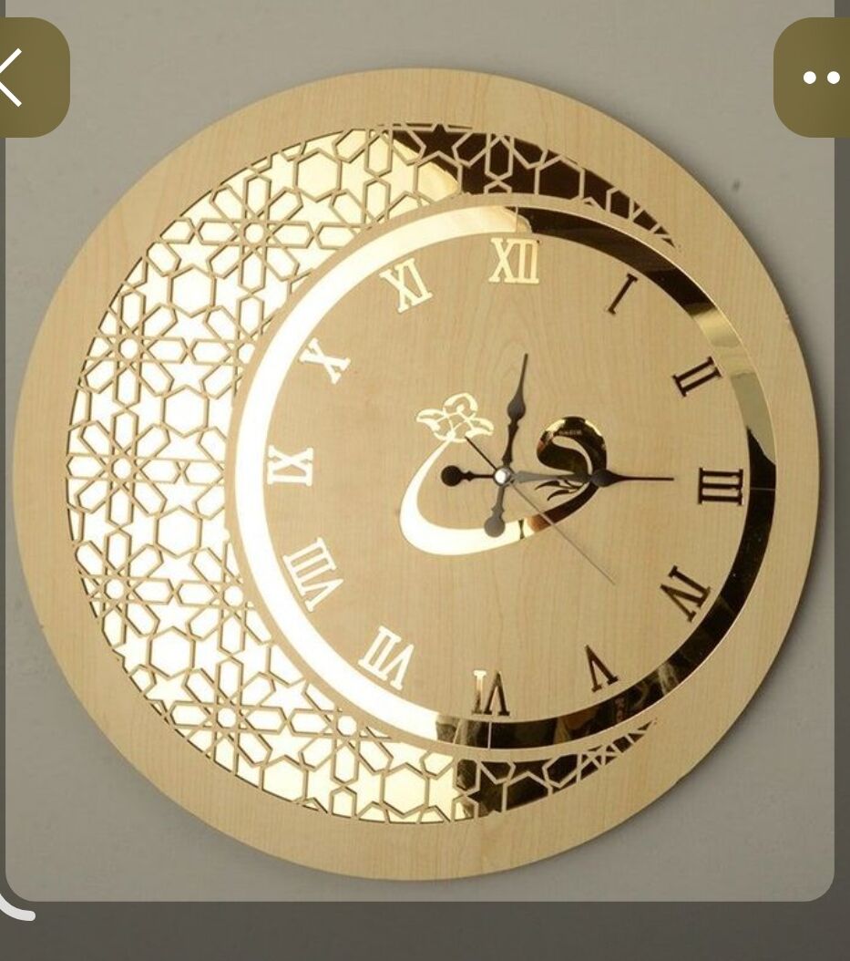 Yanbu, Household Items, SAR 149,  Unique Hand Crafted Wall Clock Perfect For Gift