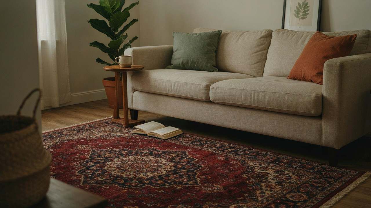 Mumbai, Furniture, Jansons Carpets Presents Kashmiri Carpets For Living Rooms With Timeless Elegance