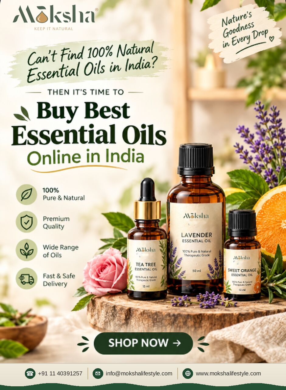 Mumbai, Wholesale Products, Best Essential Oil Online In India | Moksha Lifestyle