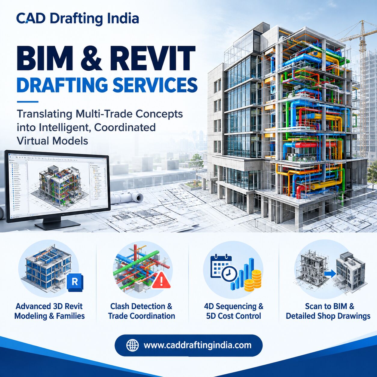 Chicago, Construction, BIM And Revit Drafting Services For Optimized Construction Workflows