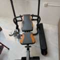 SAR 400,  Bench Press With Barbell Set & Storage Case &ndash; Great Condition