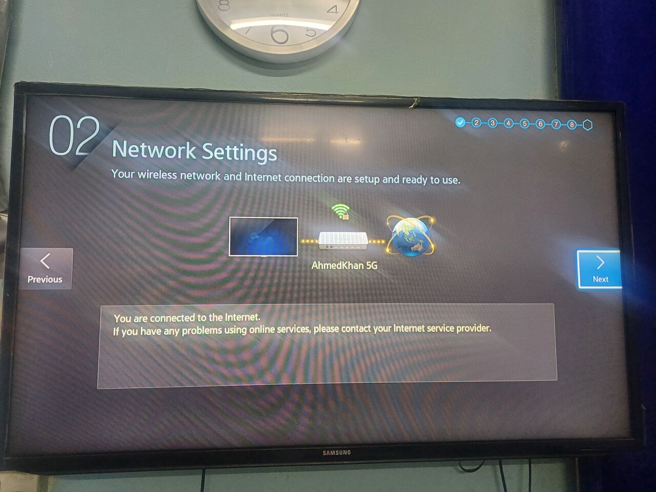 Jubail, Electronics, SAR 600,  Samsung SMART TV LED Series 5 (46inches) Good Condition