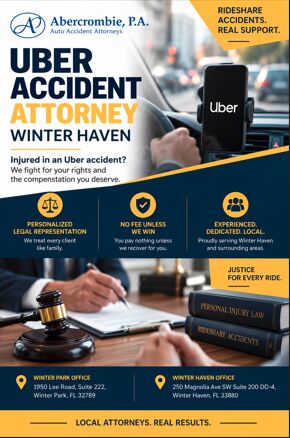 New York, Legal, Uber Accident Attorney Winter Haven: Get Legal Help After A Crash