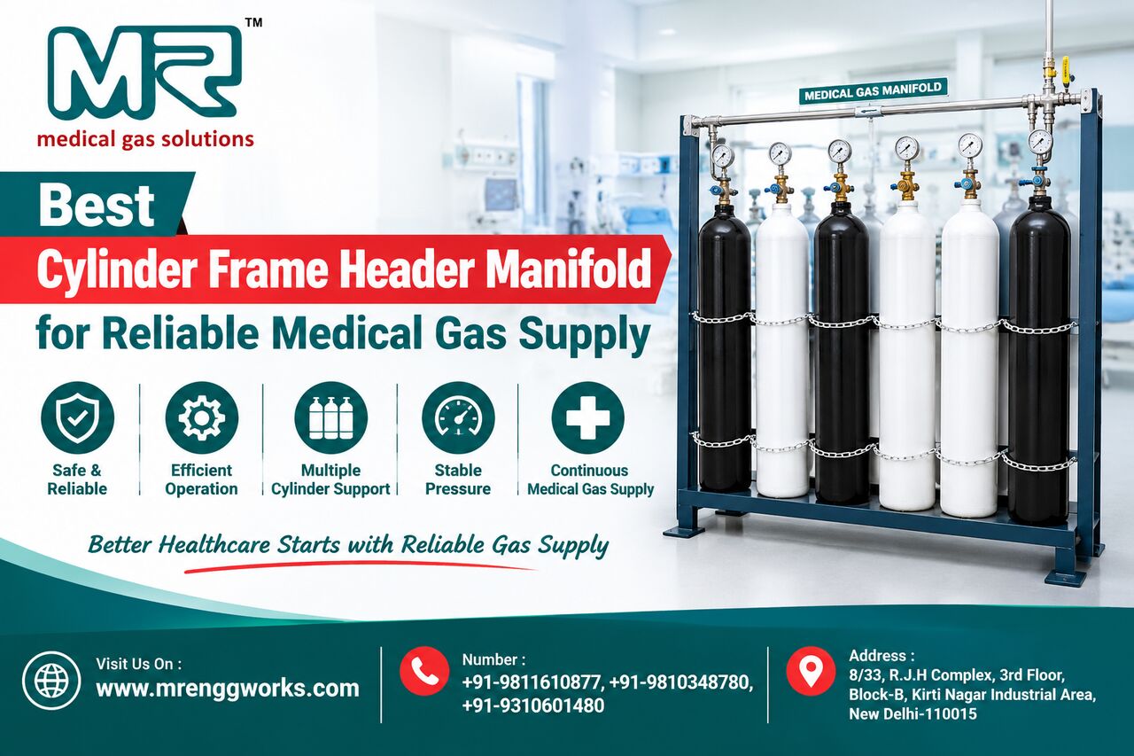 New Delhi, Medical, Best Cylinder Frame Header Manifold For Reliable Medical Gas Supply
